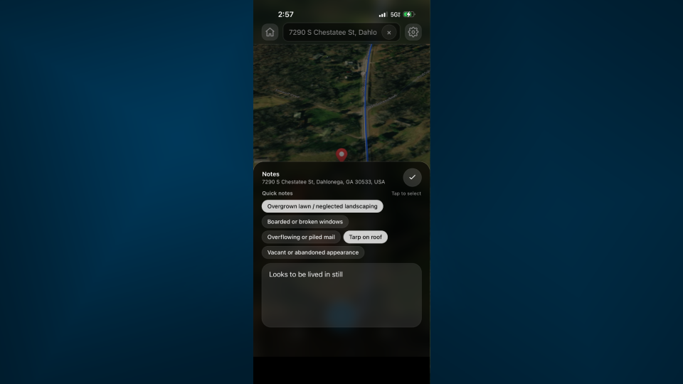 Driving4Dollars mobile app screen 5